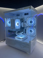 PC Gamer RTX 3060 Ti / Ryzen 5 5500 – Full White